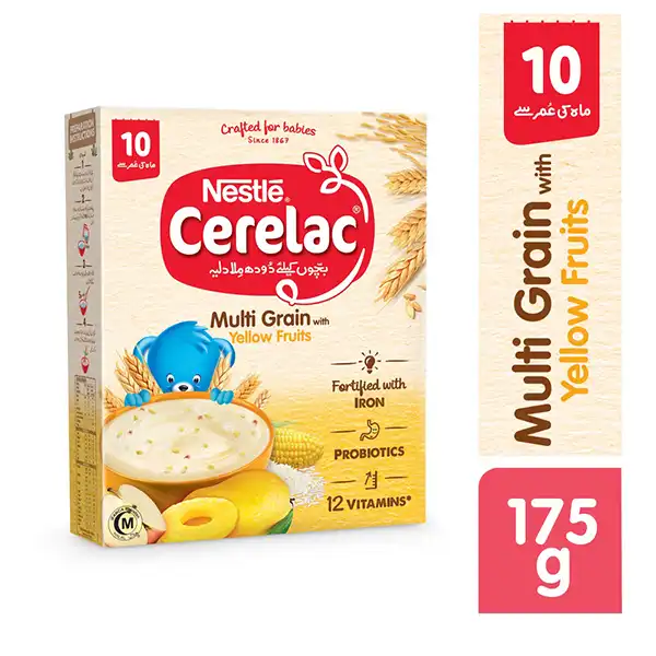 Cerelac Yellow Fruit 175 Grams